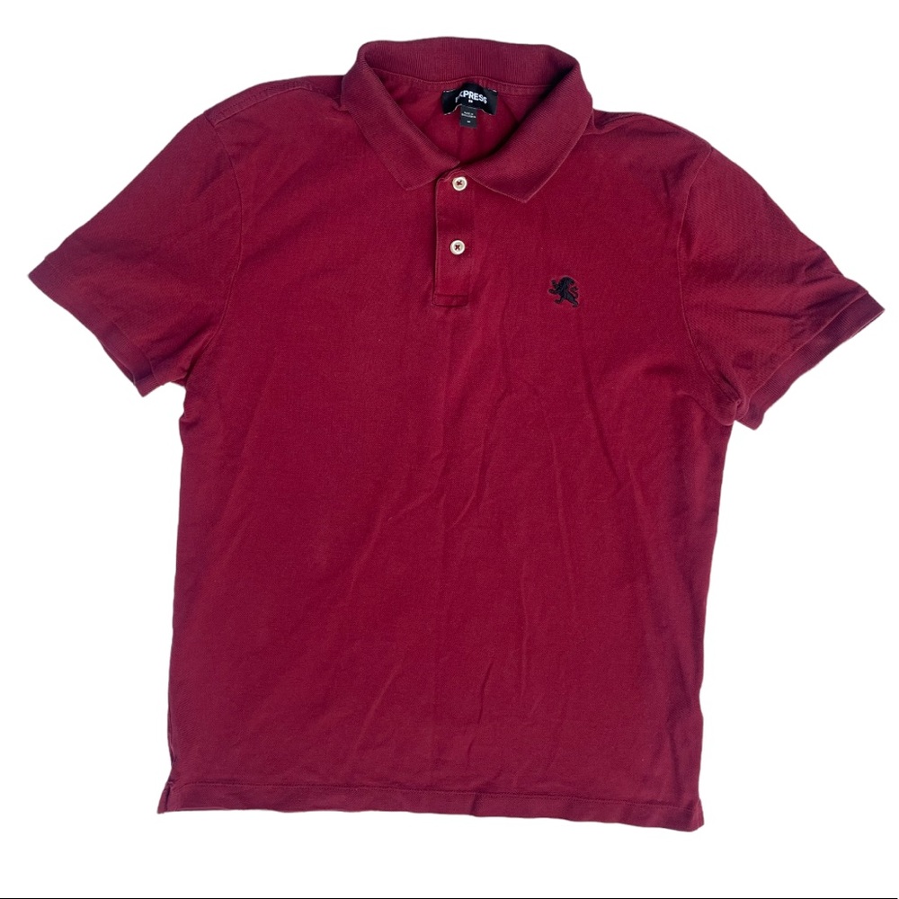 Express Red Polo